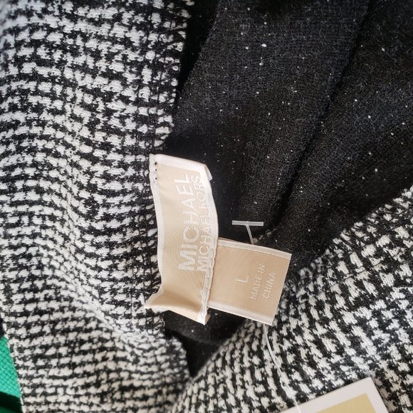 Michael Kors Houndstooth Pencil Skirt - NWT - Size L - Picture 14 of 14